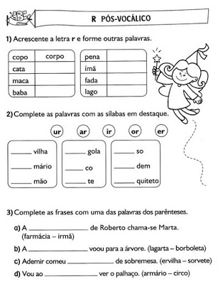 atividades2520com2520R2520intruso - Atividades sobre Ortografia