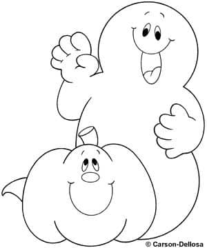 ghost2 - Desenhos para Colorir Hallowen Imprimir