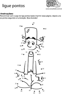 liga pontos5B15D - Atividades para o Dia das Bruxas