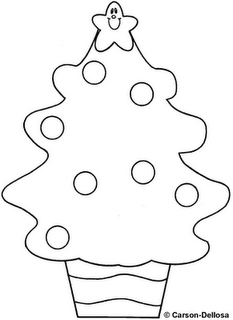 xmastree - Desenhos para colorir do Natal