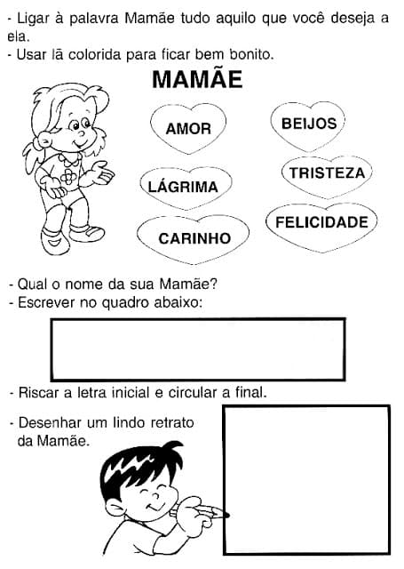 09 - 13 Atividades para o dia das mãe