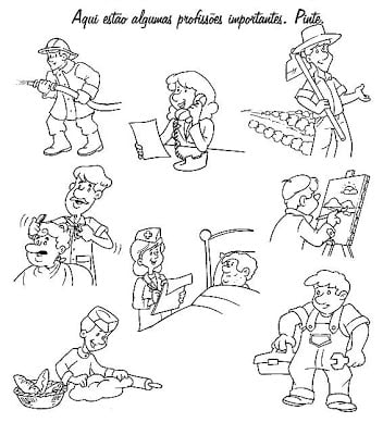 DiadoTrabalhoAtividadesDesenhosColorirImprimir285229 - Atividades e Desenhos para o Dia do Trabalho