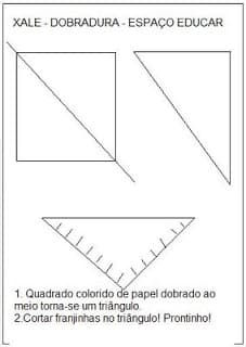 xale modelo de dobradura - Alfabeto de dobraduras - COMPLETO