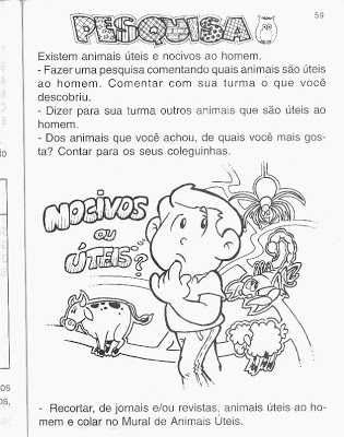 059 - Atividades sobre Animais - Ciências