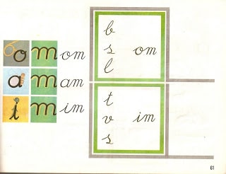 61 - Cartilha Minha Abelhinha - Método misto de Alfabetização