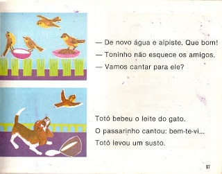 87 - Cartilha Minha Abelhinha - Método misto de Alfabetização