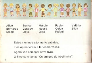 94 - Cartilha Minha Abelhinha - Método misto de Alfabetização