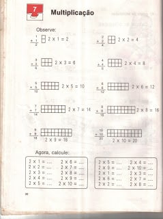 tabuada espaco educar liza 282429 - Atividades de Matemática - Tabuada,adição, subtração, multiplicação e divisão