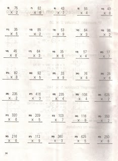 tabuada espaco educar liza 283429 - Atividades de Matemática - Tabuada,adição, subtração, multiplicação e divisão