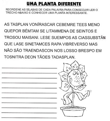 uma252520planta252520diferente - Ciências - Atividades sobre as plantas