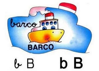 b 5B5D - Alfabeto ilustrado em espanhol
