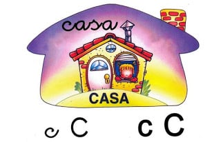 c 5B5D - Alfabeto ilustrado em espanhol