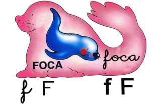 f 5B5D - Alfabeto ilustrado em espanhol