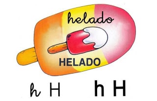 h 5B5D - Alfabeto ilustrado em espanhol