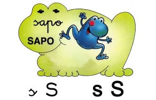 s 5B5D - Alfabeto ilustrado em espanhol