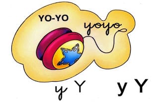 y 5B5D - Alfabeto ilustrado em espanhol