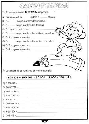 PAG16 - Atividades de matemática - 4 ano