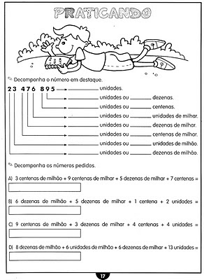 PAG17 - Atividades de matemática - 4 ano