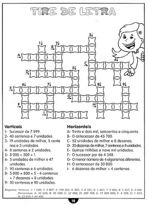 PAG18 - Atividades de matemática - 4 ano