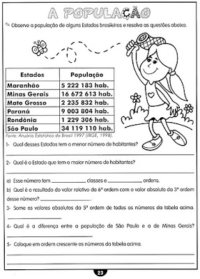 PAG23 - Atividades de matemática - 4 ano