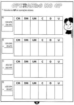 PAG30 - Atividades de matemática - 4 ano