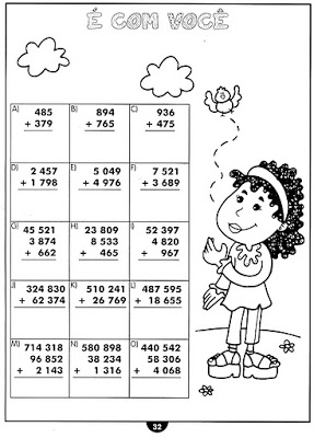 PAG32 - Atividades de matemática - 4 ano