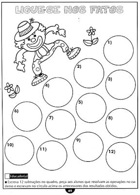 PAG49 - Atividades de matemática - 4 ano