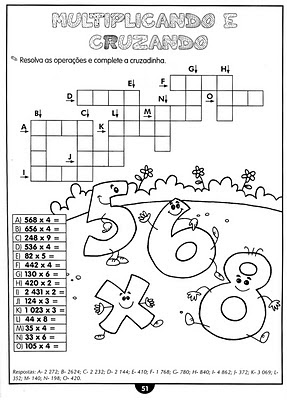 PAG51 - Atividades de matemática - 4 ano