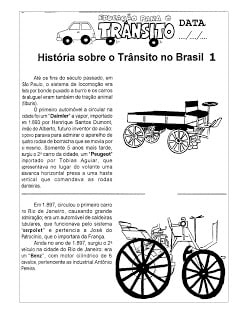 a histC3B3ria do trC3A2nsito www.ensinar aprender.blogspot.com005 - Atividades e  História do Trânsito