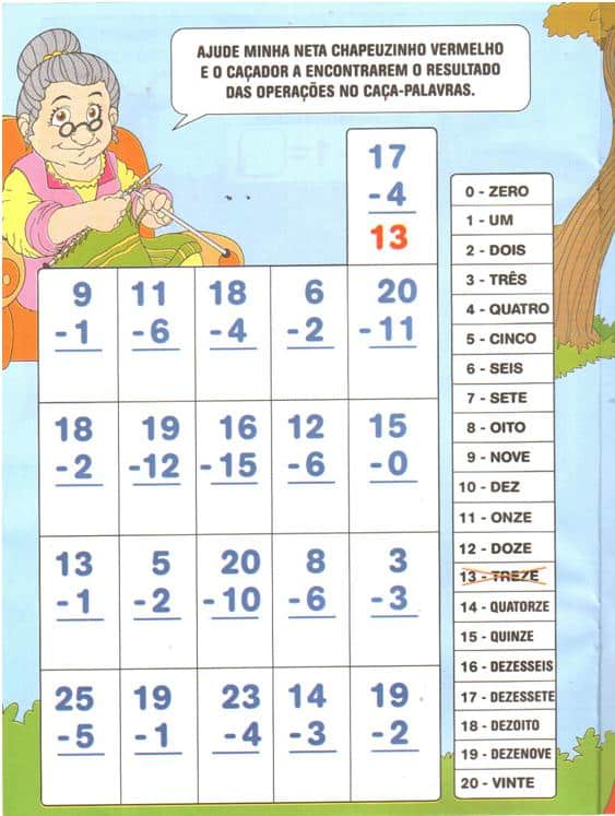 atividade infantil  2JPG - Conto de fadas matemática