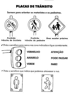 atividades sobre trC3A2nsito www.ensinar aprender.blogspot.com002 - Atividades sobre Trânsito