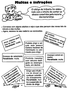 atividades sobre trC3A2nsito www.ensinar aprender.blogspot.com005 - Atividades sobre Trânsito