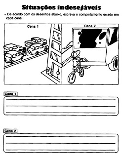 atividades sobre trC3A2nsito www.ensinar aprender.blogspot.com007 - Atividades sobre Trânsito