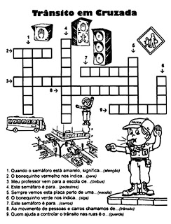 atividades sobre trC3A2nsito www.ensinar aprender.blogspot.com013 - Atividades sobre Trânsito