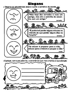 atividades sobre trC3A2nsito www.ensinar aprender.blogspot.com014 - Atividades sobre Trânsito