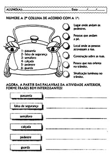 atividades sobre trC3A2nsito www.ensinar aprender.blogspot.com033 - Atividades sobre Trânsito