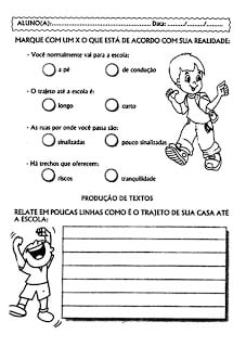 atividades sobre trC3A2nsito www.ensinar aprender.blogspot.com034 - Atividades sobre Trânsito