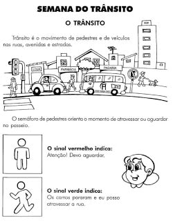 atividades sobre trC3A2nsito www.ensinar aprender.blogspot.com037 - Atividades sobre Trânsito