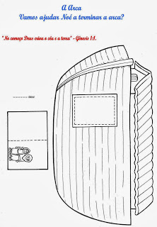 a arca - Atividades Sobre a Arca de Noé