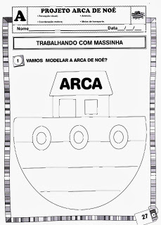 cantalele 1 25 - Atividades Sobre a Arca de Noé