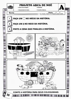 cantalele 1 28 - Atividades Sobre a Arca de Noé