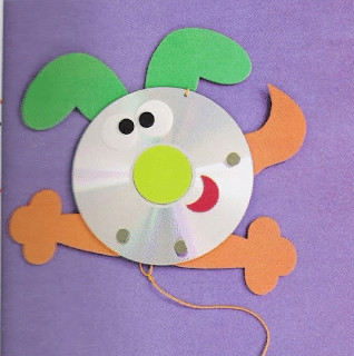 lembrancinha dia das crianças cd reciclado - Animais feitos em CD's reciclados - porta lápis, porta pincéis, ponteiras, lembrancinhas