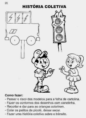 atividadesdiadotransito12 - 25 Atividades para trabalhar o dia do Trânsito - 25 de Setembro