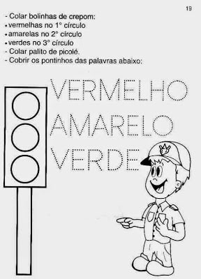 atividadesdiadotransito17 - 25 Atividades para trabalhar o dia do Trânsito - 25 de Setembro