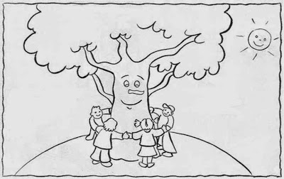 diadarvoreatividades3 - Atividades e desenhos para imprimir - Dia da Árvore 21 de Setembro