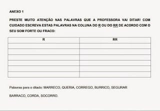 Plano de Aula r ou rr