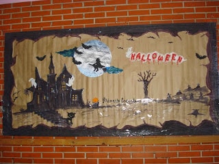 muraldiadasbruxas - Ideias de murais/painéis para o Dia das Bruxas - 31 de Outubro