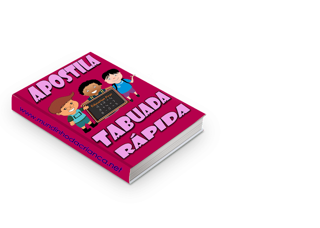 tabuadarapida - Apostila Tabuada Rápida - Como ensinar a tabuada - Arquivo digital