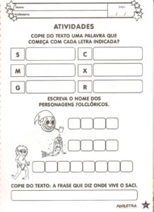 Ativ FolcloreEspacoEducar 80 218x300 - Projeto sobre Folclore - Educação Infantil