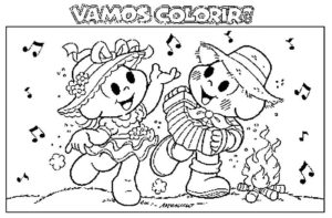 Festa Junina atividades para colorir 26 300x197 - Atividades sobre Festa Junina - Educação Infantil